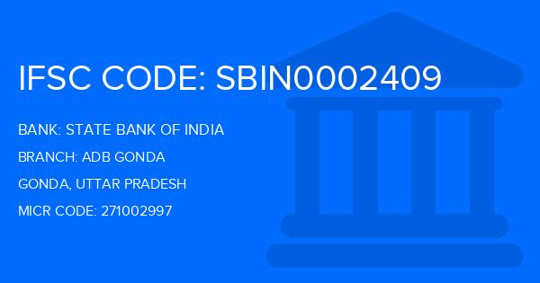 State Bank Of India (SBI) Adb Gonda Branch IFSC Code