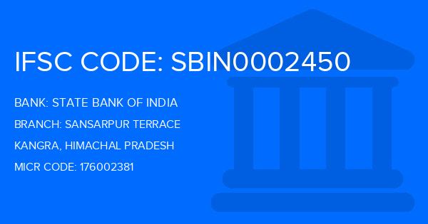 State Bank Of India (SBI) Sansarpur Terrace Branch IFSC Code