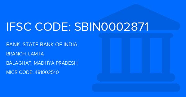 State Bank Of India (SBI) Lamta Branch IFSC Code