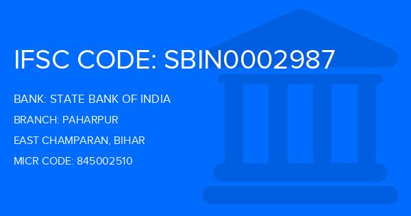 State Bank Of India (SBI) Paharpur Branch IFSC Code
