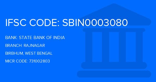 State Bank Of India (SBI) Rajnagar Branch IFSC Code