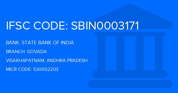 State Bank Of India (SBI) Govada Branch IFSC Code