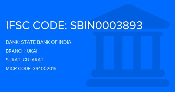 State Bank Of India (SBI) Ukai Branch IFSC Code