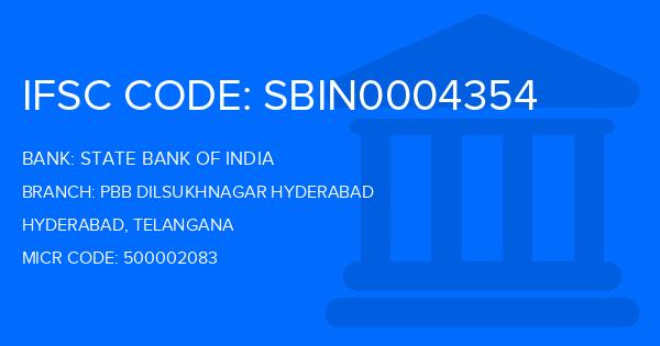 State Bank Of India (SBI) Pbb Dilsukhnagar Hyderabad Branch IFSC Code
