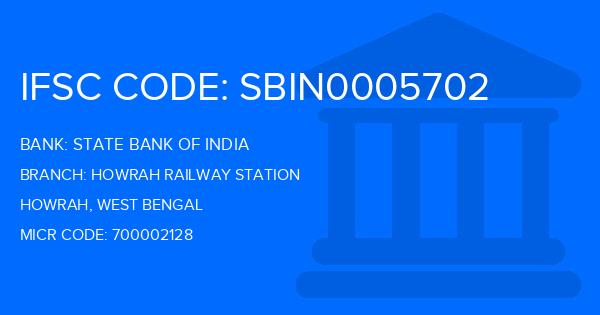 State Bank Of India (SBI) Howrah Railway Station Branch IFSC Code