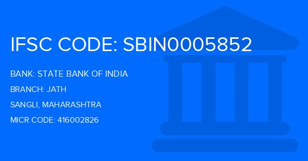 State Bank Of India (SBI) Jath Branch IFSC Code