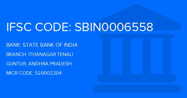 State Bank Of India (SBI) Ithanagar Tenali Branch IFSC Code
