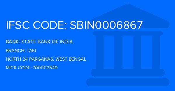 State Bank Of India (SBI) Taki Branch IFSC Code