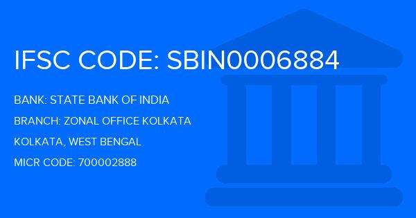 State Bank Of India (SBI) Zonal Office Kolkata Branch IFSC Code