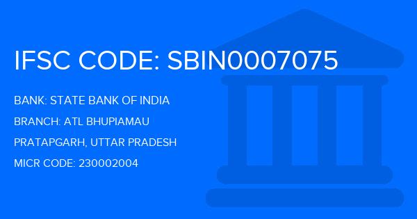 State Bank Of India (SBI) Atl Bhupiamau Branch IFSC Code