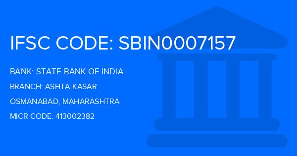 State Bank Of India (SBI) Ashta Kasar Branch IFSC Code