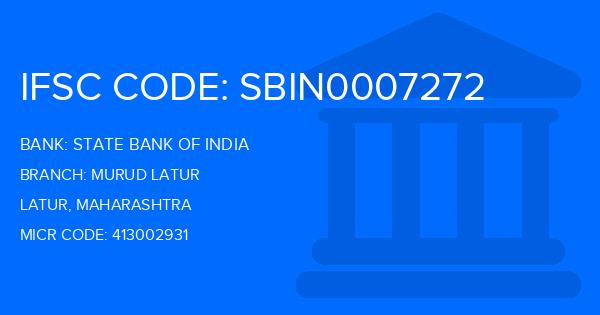 State Bank Of India (SBI) Murud Latur Branch IFSC Code