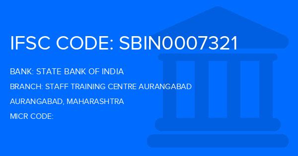 State Bank Of India (SBI) Staff Training Centre Aurangabad Branch IFSC Code