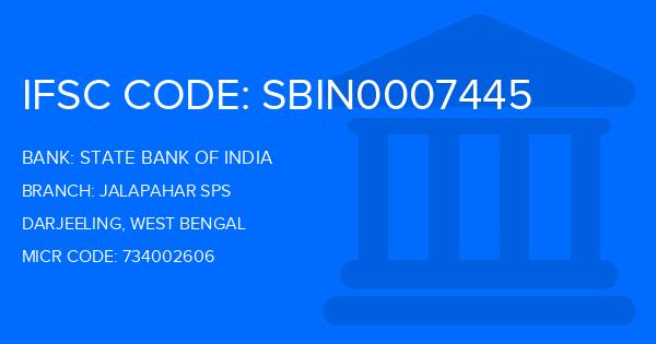 State Bank Of India (SBI) Jalapahar Sps Branch IFSC Code