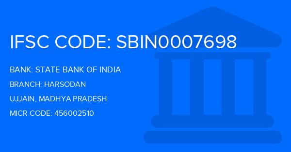 State Bank Of India (SBI) Harsodan Branch IFSC Code
