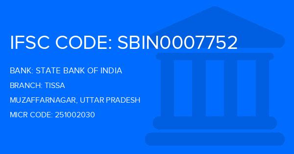 State Bank Of India (SBI) Tissa Branch IFSC Code