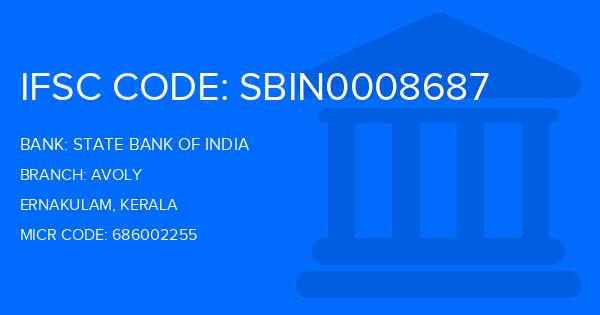 State Bank Of India (SBI) Avoly Branch IFSC Code