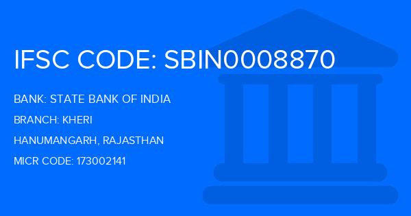 State Bank Of India (SBI) Kheri Branch IFSC Code