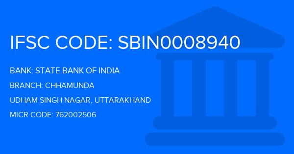 State Bank Of India (SBI) Chhamunda Branch IFSC Code