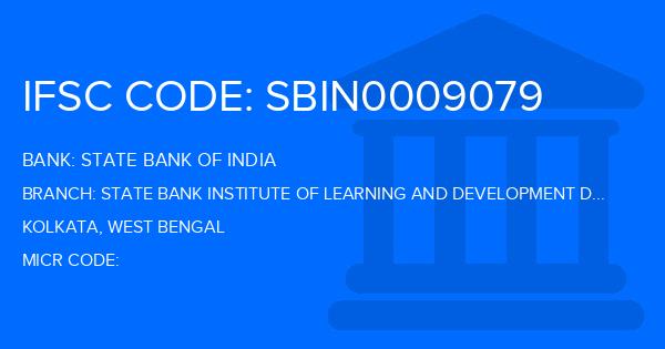 State Bank Of India (SBI) State Bank Institute Of Learning And Development Durgapur Branch IFSC Code