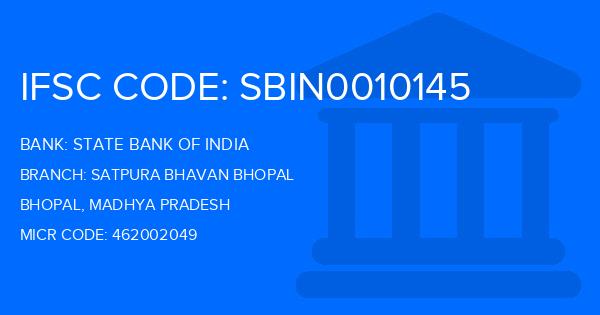 State Bank Of India (SBI) Satpura Bhavan Bhopal Branch IFSC Code