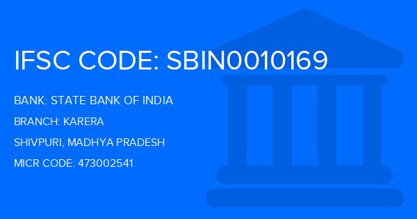 State Bank Of India (SBI) Karera Branch IFSC Code