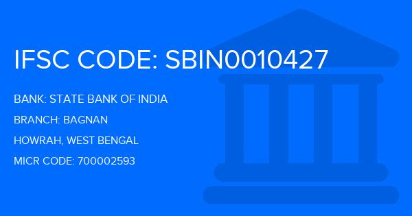 State Bank Of India (SBI) Bagnan Branch IFSC Code