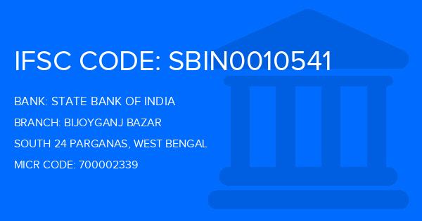 State Bank Of India (SBI) Bijoyganj Bazar Branch IFSC Code