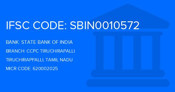 State Bank Of India (SBI) Ccpc Tiruchirapalli Branch IFSC Code
