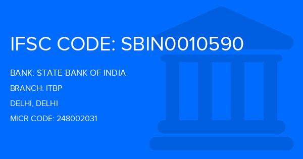 State Bank Of India (SBI) Itbp Branch IFSC Code