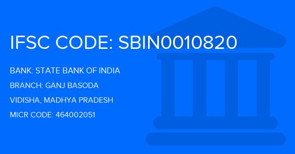 State Bank Of India (SBI) Ganj Basoda Branch IFSC Code