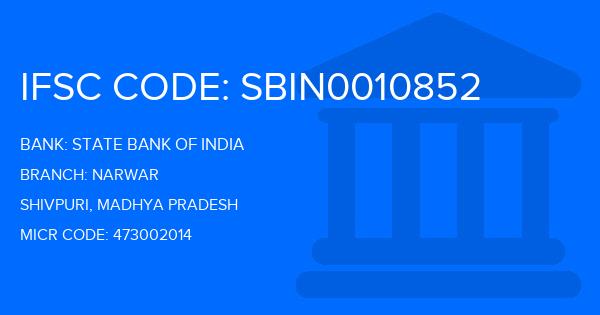 State Bank Of India (SBI) Narwar Branch IFSC Code