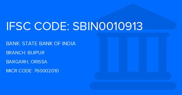 State Bank Of India (SBI) Bijipur Branch IFSC Code
