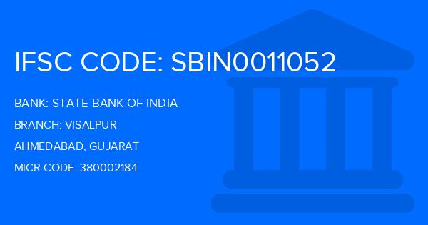 State Bank Of India (SBI) Visalpur Branch IFSC Code