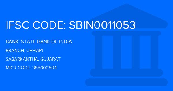 State Bank Of India (SBI) Chhapi Branch IFSC Code
