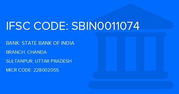 State Bank Of India (SBI) Chanda Branch IFSC Code
