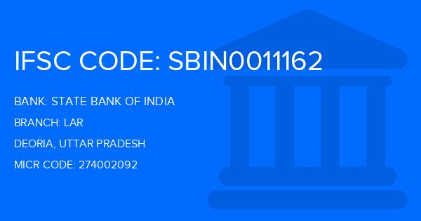 State Bank Of India (SBI) Lar Branch IFSC Code