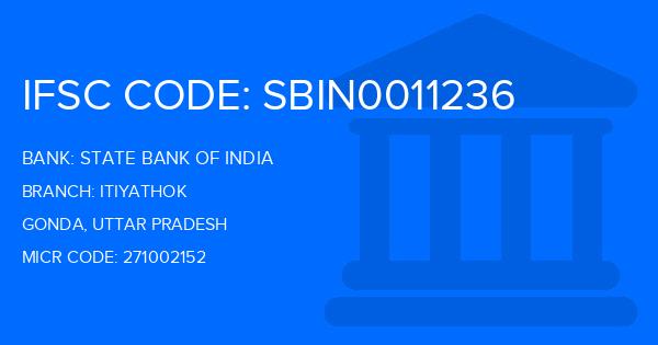 State Bank Of India (SBI) Itiyathok Branch IFSC Code