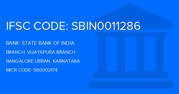 State Bank Of India (SBI) Vijayapura Branch