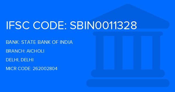 State Bank Of India (SBI) Aicholi Branch IFSC Code