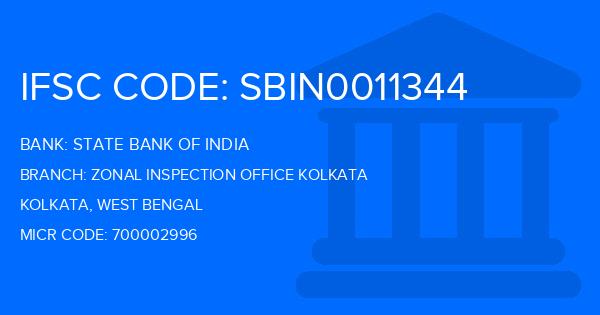 State Bank Of India (SBI) Zonal Inspection Office Kolkata Branch IFSC Code