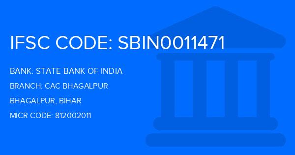 State Bank Of India (SBI) Cac Bhagalpur Branch IFSC Code