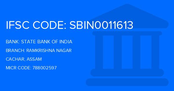 State Bank Of India (SBI) Ramkrishna Nagar Branch IFSC Code