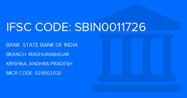 State Bank Of India (SBI) Madhuranagar Branch IFSC Code