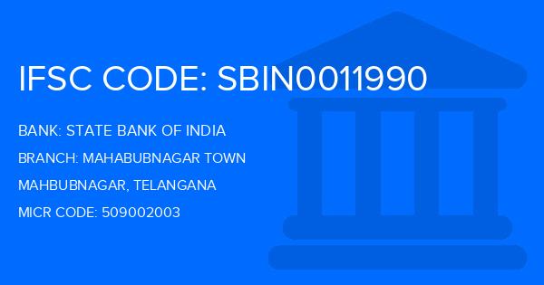 State Bank Of India (SBI) Mahabubnagar Town Branch IFSC Code