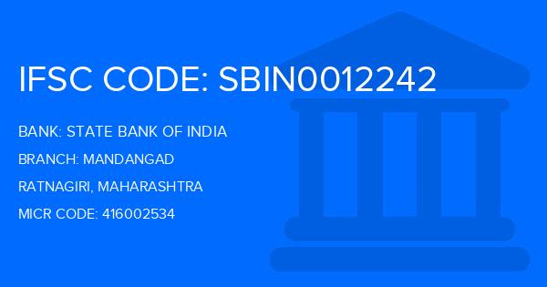 State Bank Of India (SBI) Mandangad Branch IFSC Code
