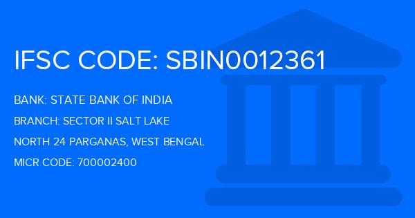 State Bank Of India (SBI) Sector Ii Salt Lake Branch IFSC Code