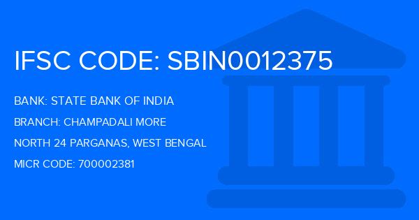 State Bank Of India (SBI) Champadali More Branch IFSC Code