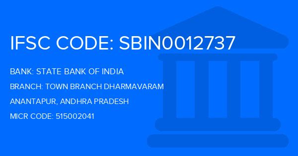 State Bank Of India (SBI) Town Branch Dharmavaram Branch IFSC Code