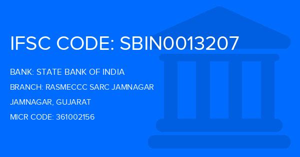 State Bank Of India (SBI) Rasmeccc Sarc Jamnagar Branch IFSC Code